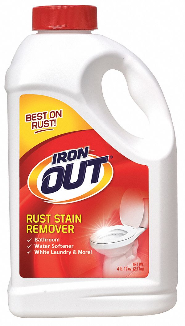 IRON OUT, Bottle, 76 oz Container Size, Rust Stain Remover 60MM33