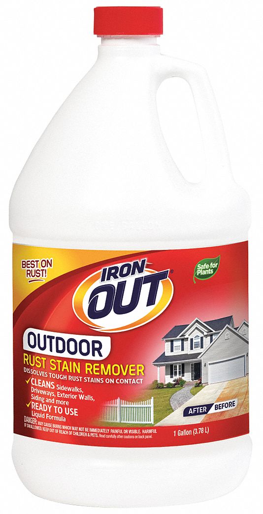 IRON OUT, Jug, 1 gal Container Size, Rust Stain Remover 60MM41