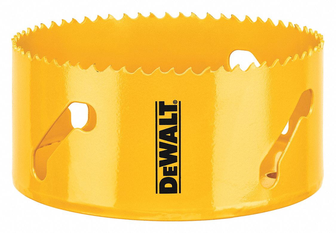 DEWALT, 4 1/4 in Saw Dia., 4/5 Teeth per Inch, Hole Saw 60NN79