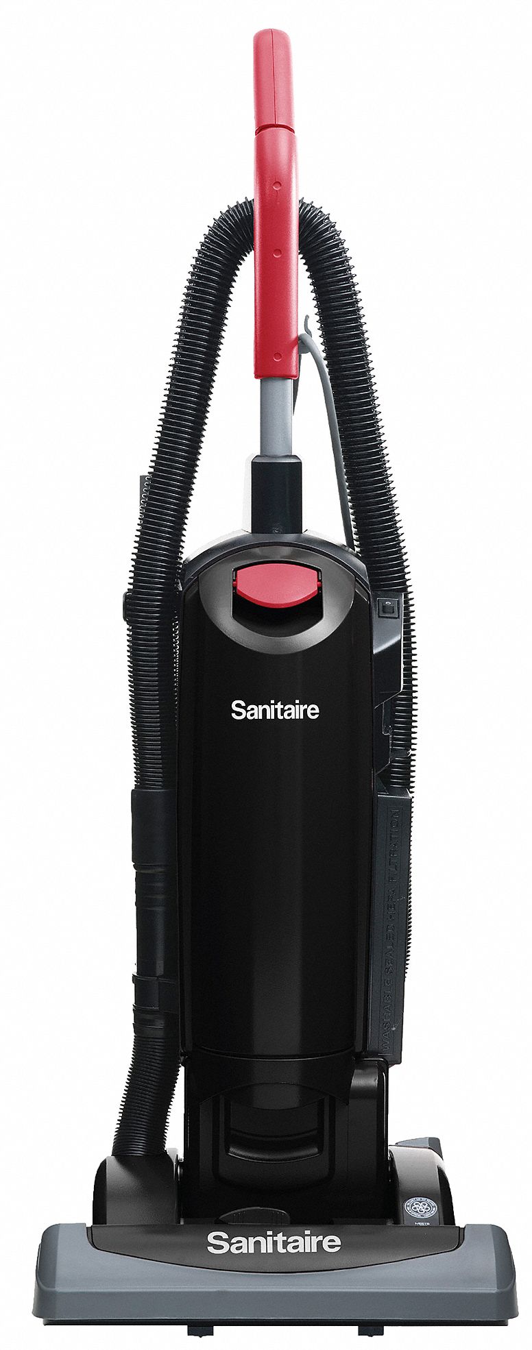SANITAIRE Upright Vacuum, Disposable Bag, 15 in Cleaning Path Width