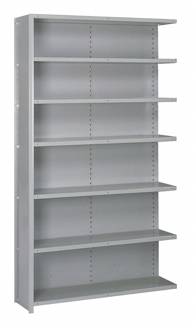 LYON, AddOn, HeavyDuty, Steel, Clip Adjustable Shelving 60PR17