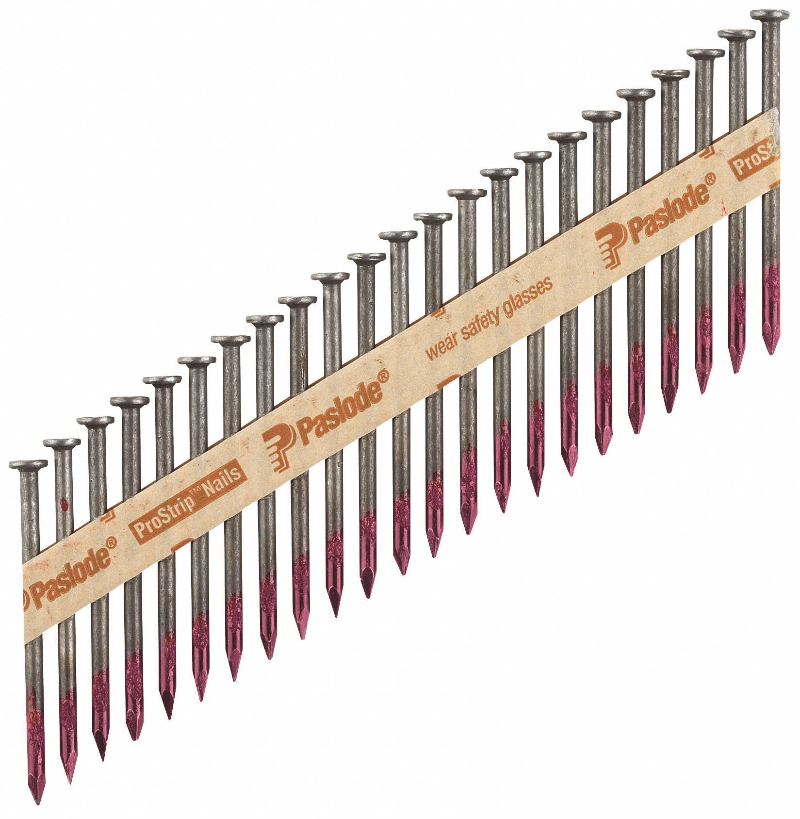 PASLODE, Connector Nails, Flat, Metal Connector Nails,2 1/2" L,Plain