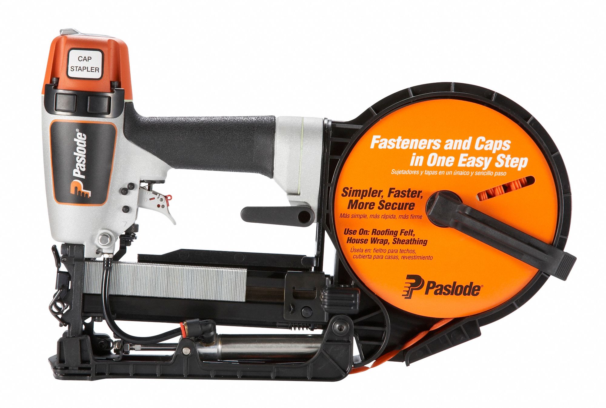 PASLODE Air Powered, Staple Gun, 110 psi, Combination Firing Mode