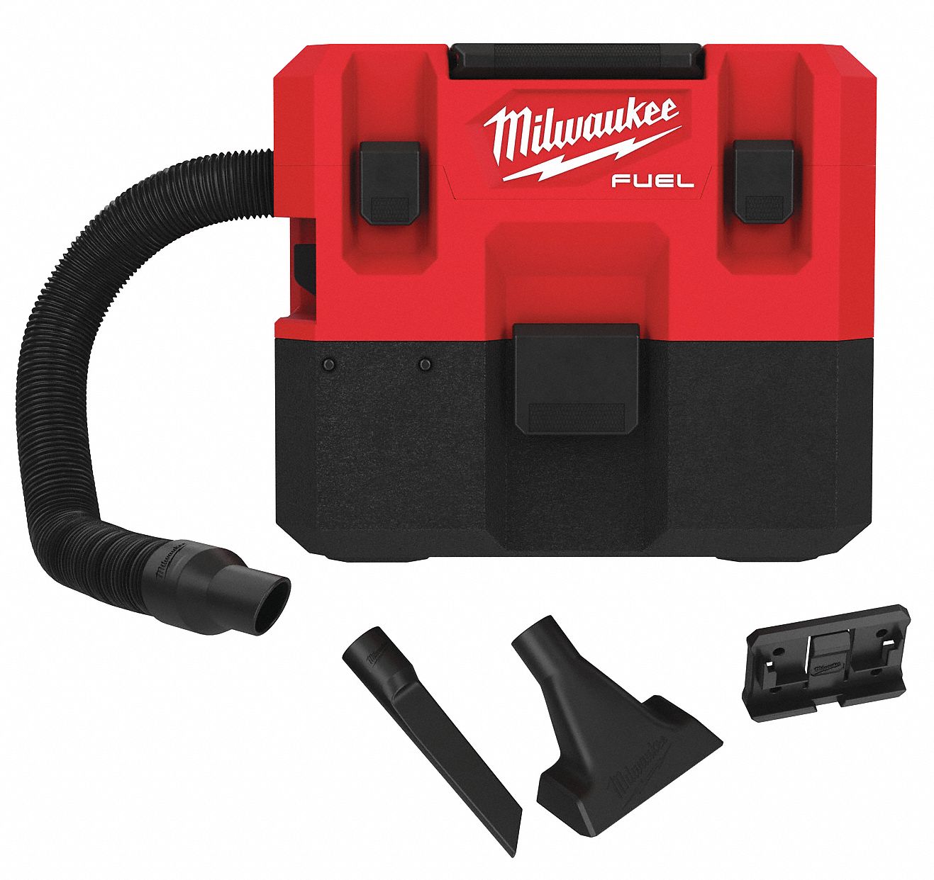 MILWAUKEE Cordless, Cordless Wet and Dry Vacuum, 1.6 gal, Plastic, 45