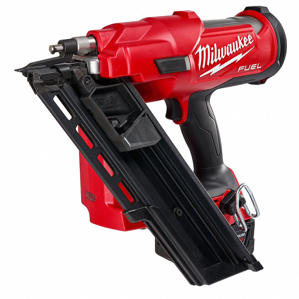 MILWAUKEE Nail Gun Kit Framing, Combo, For 0.113 in to 0.148 in Nail