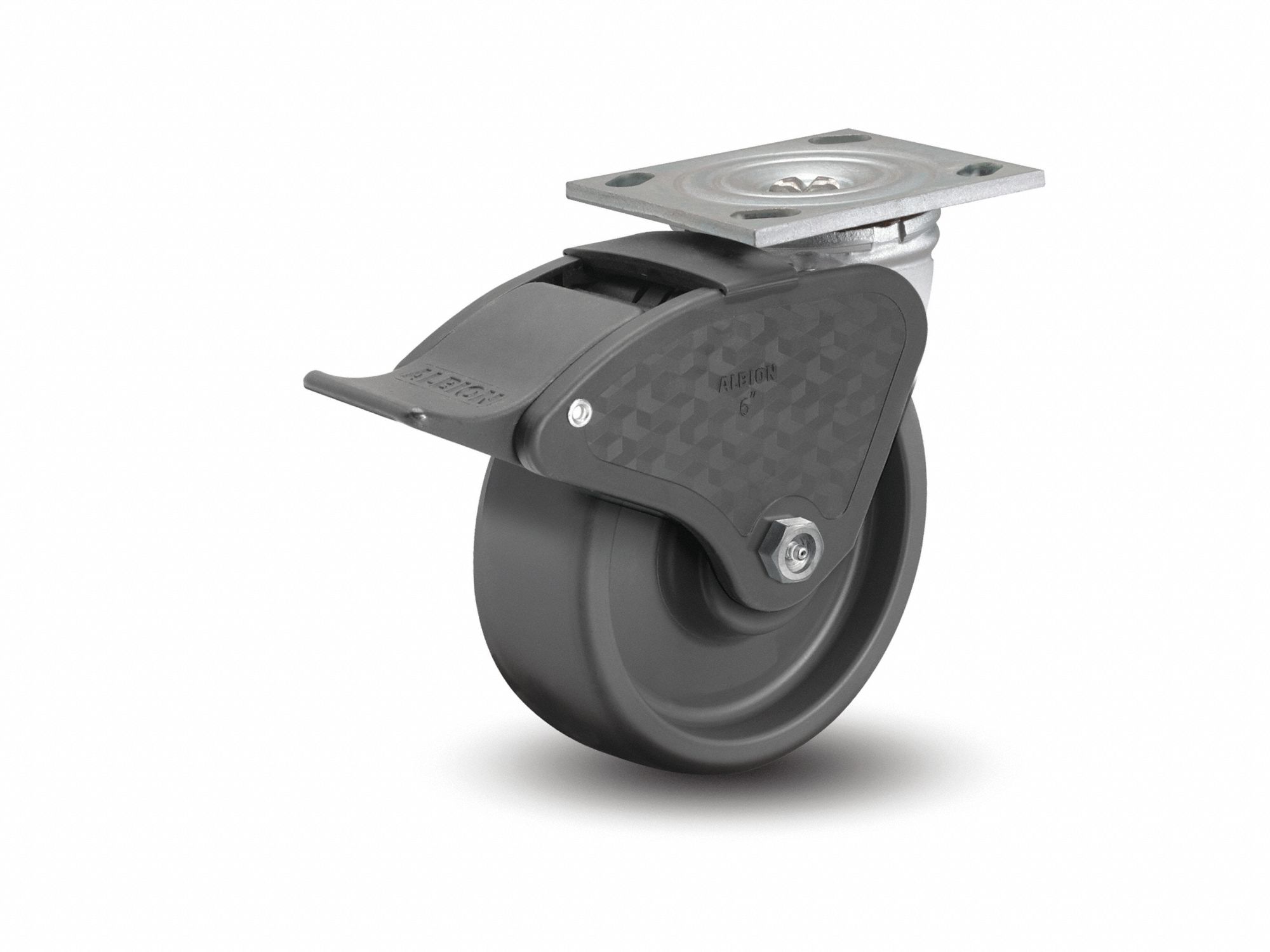 Albion 16SE04228ST Albion Caster 4 in Wheel Dia., 1000 lb, 5 5/8 in