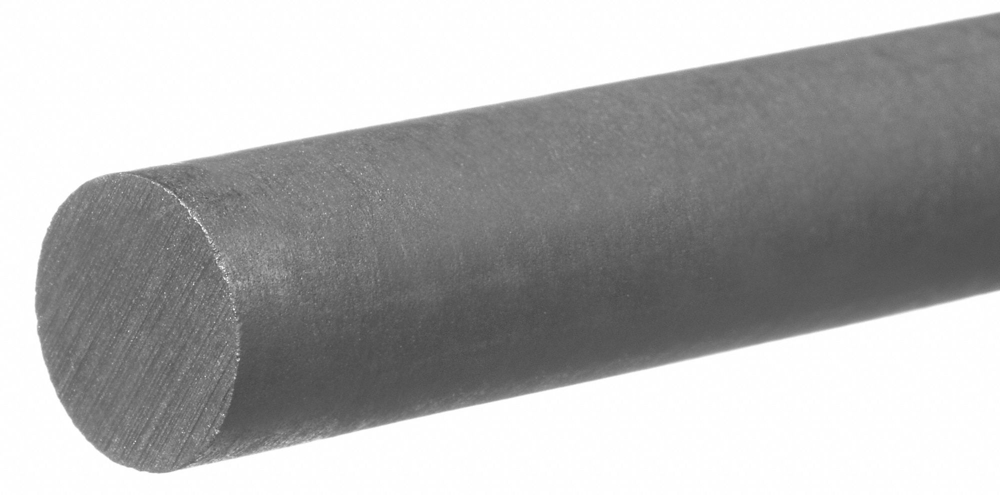 GRAINGER APPROVED Plastic Rod, PVC Type 2, Standard Grade, 1 ft Plastic