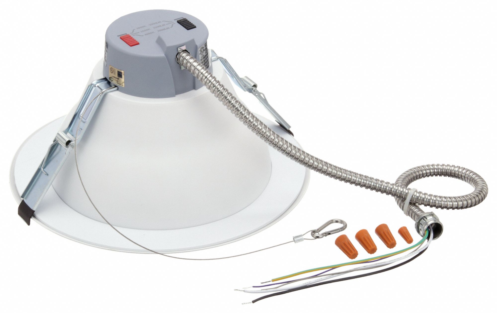 LIGHTOLIER LED Can Light Retrofit Kit 10 in Nominal Size, 3000K/3500K/4000K, 90 Color Rendering