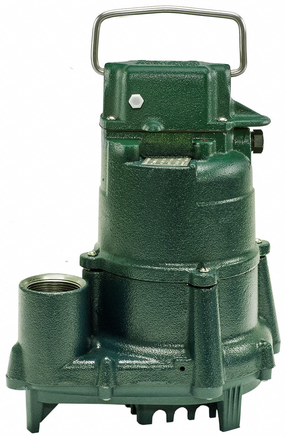 ZOELLER Sump Pump, 1/2 HP, Cast Iron, 115V AC, Tether float 60UA11980075 Grainger