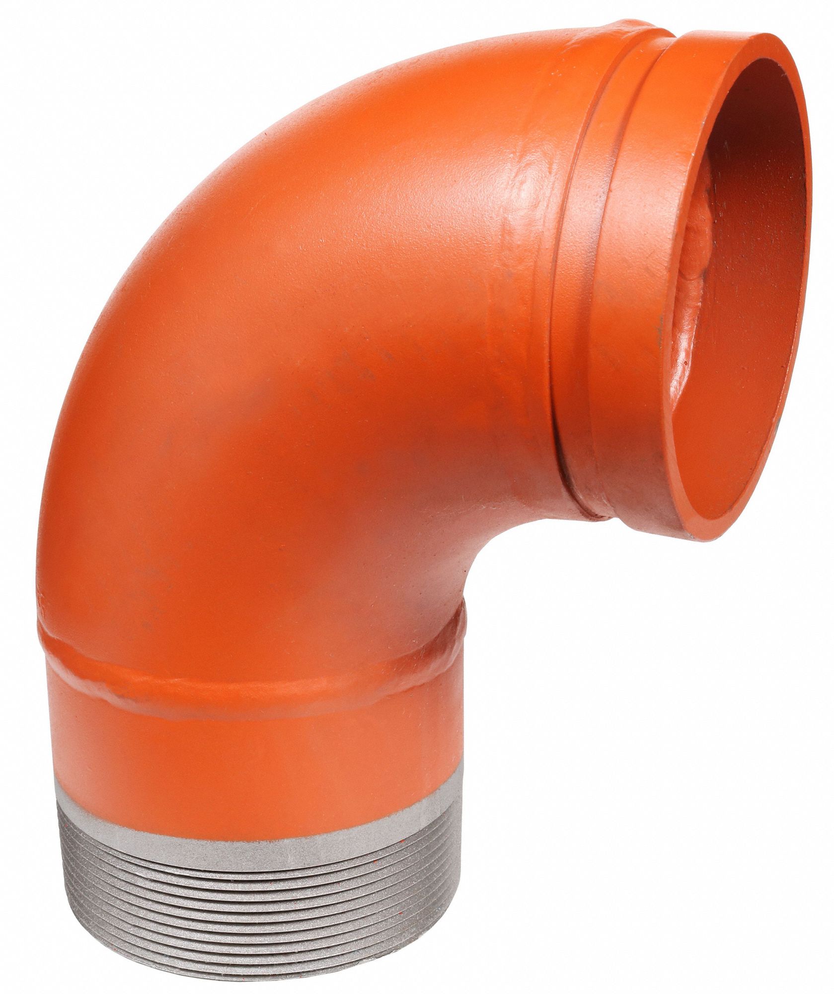 GRUVLOK, Ductile Iron, 2 1/2 in x 2 1/2 in Fitting Pipe Size, 90° Elbow