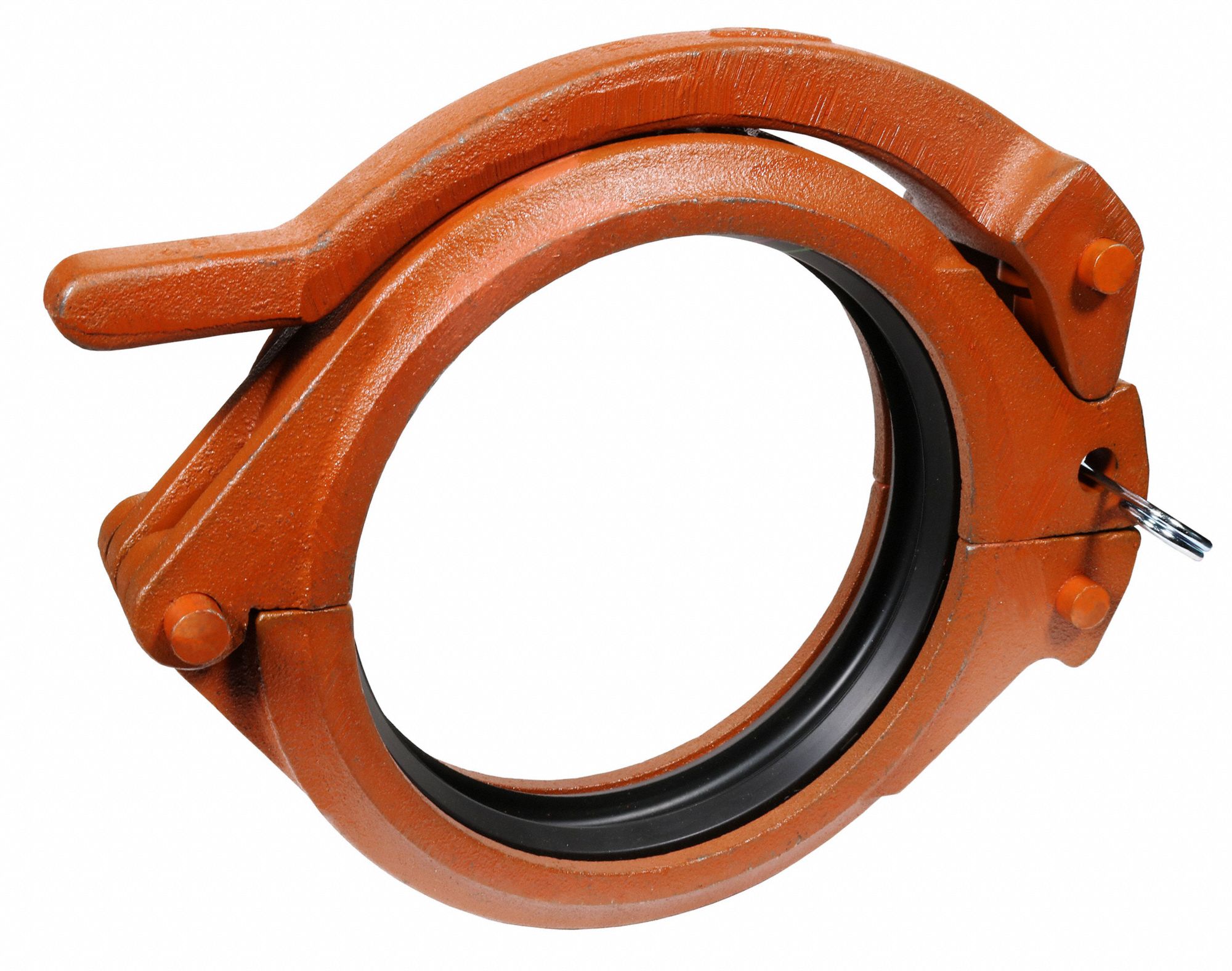 GRUVLOK, Ductile Iron, 3 in x 3 in Fitting Pipe Size, HingeLOK Coupling