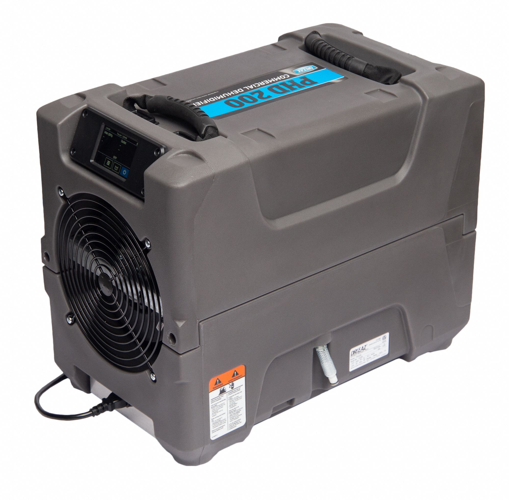 DRIEAZ Dehumidifier, 6.2 A Amps, Height 17 39/64 in, Width 12 1/2 in