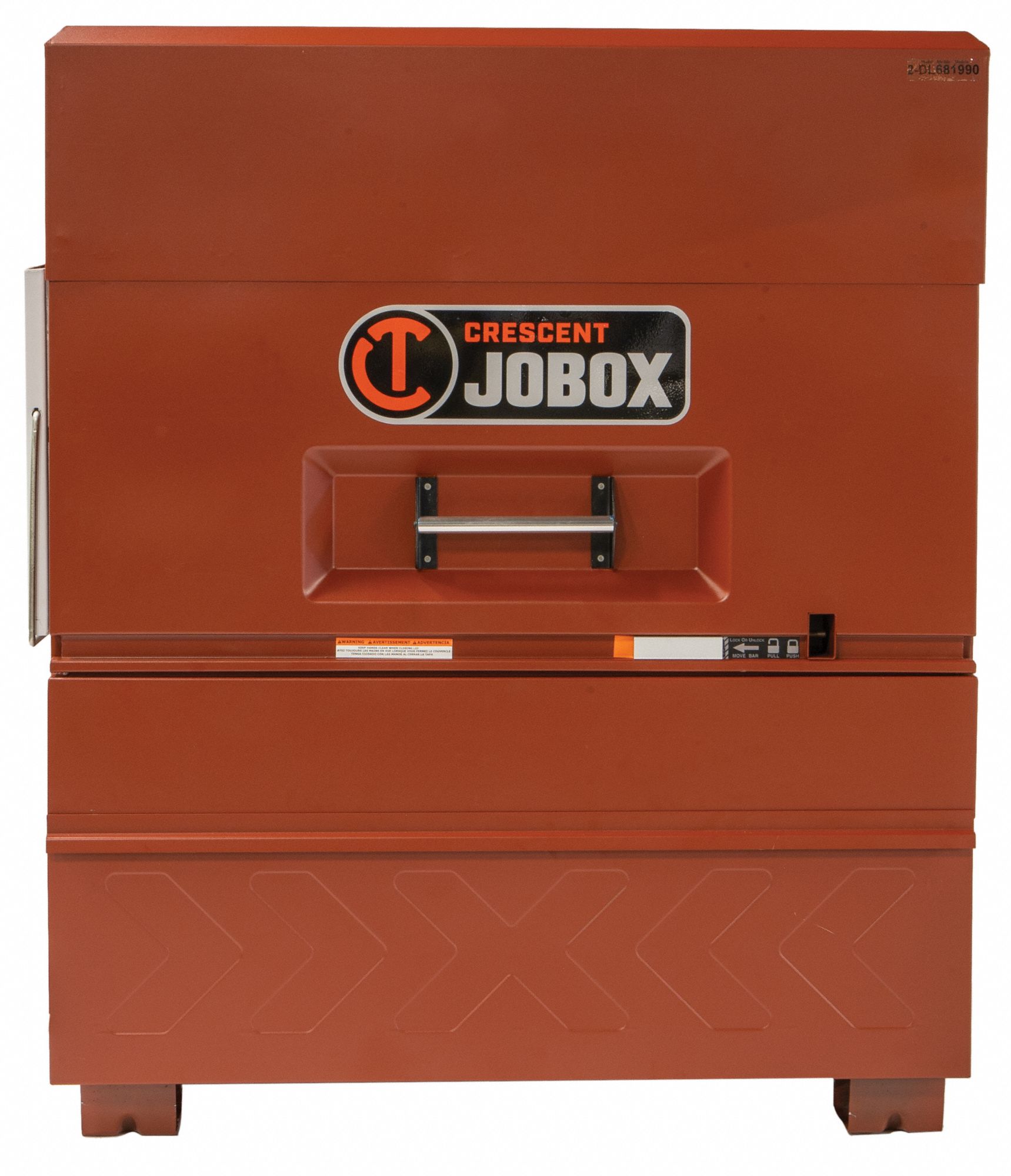 CRESCENT JOBOX, 31 in Overall Wd, 48 in Overall Dp, PianoStyle Jobsite