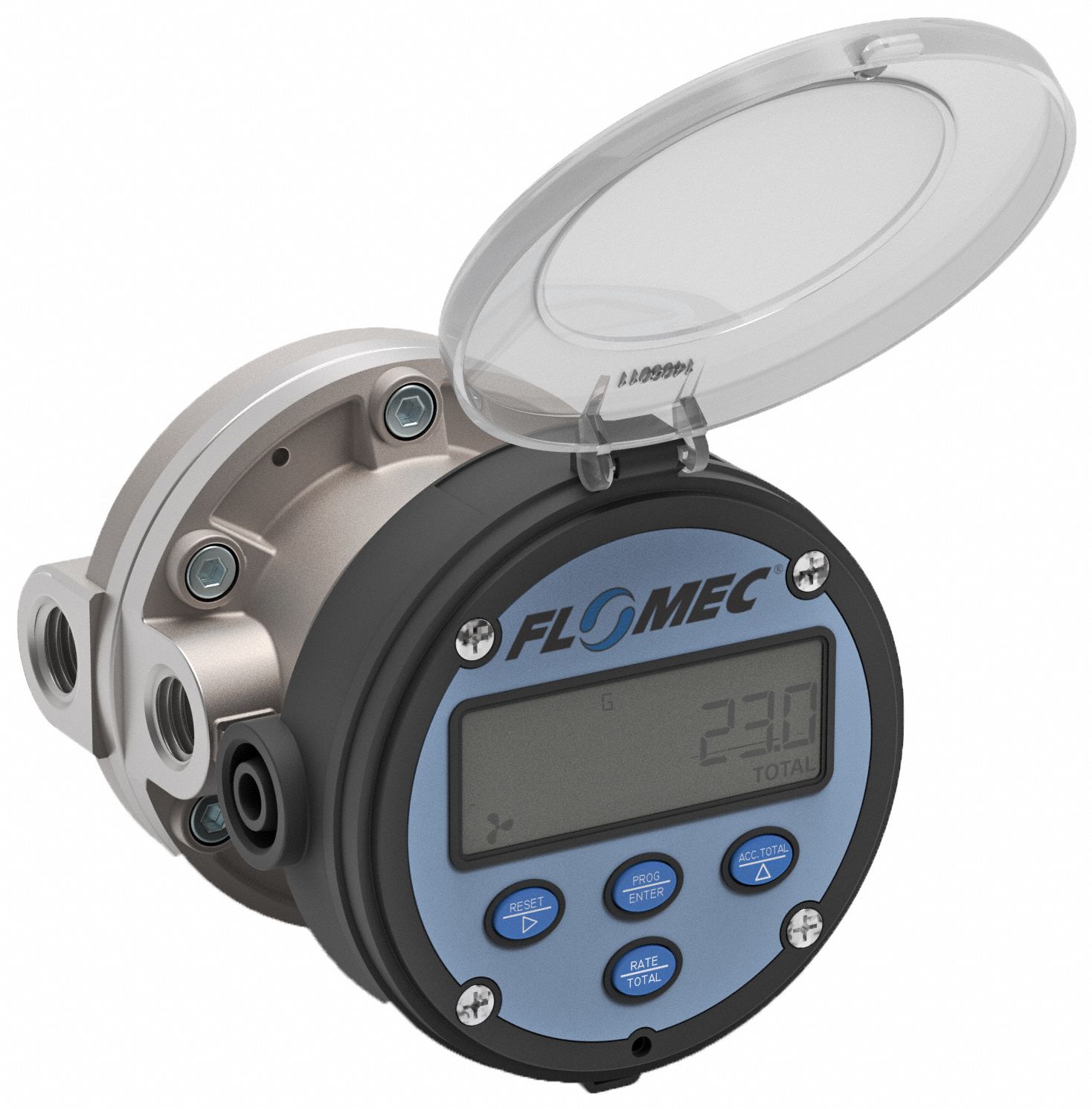 FLOMEC, Oval Gear Flow Meter, Fuel Oils/Fuels/Grease/Lubricants/Oils