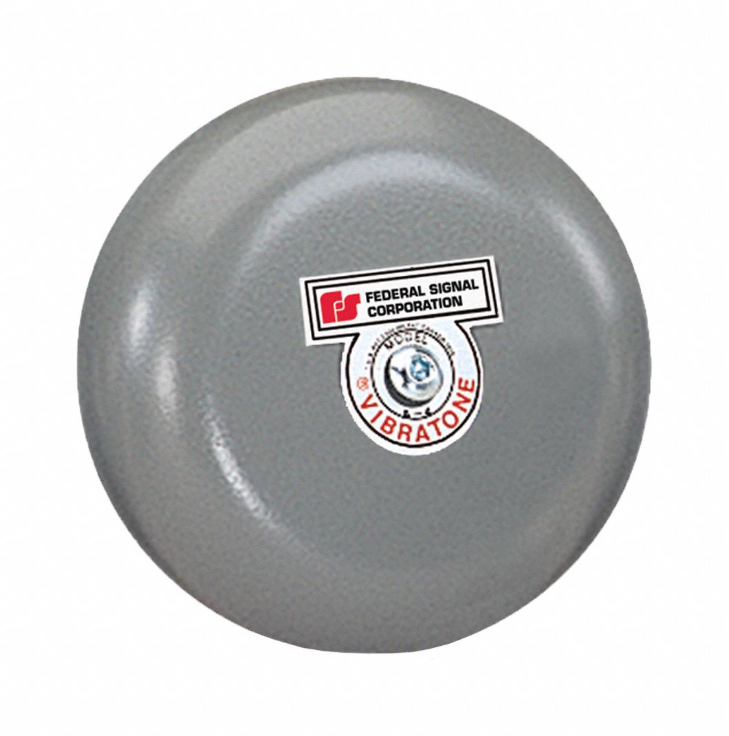 102 dBA Decibels, Indoor/Outdoor, Gong Bell 61DC32A6 Grainger