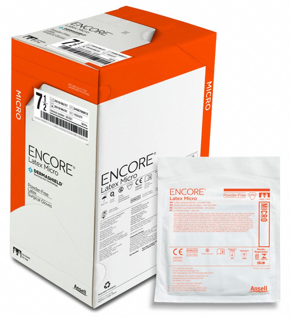 ENCORE, MedicalGrade, XS ( 6 1/2 ), Disposable Gloves 61KE86330104
