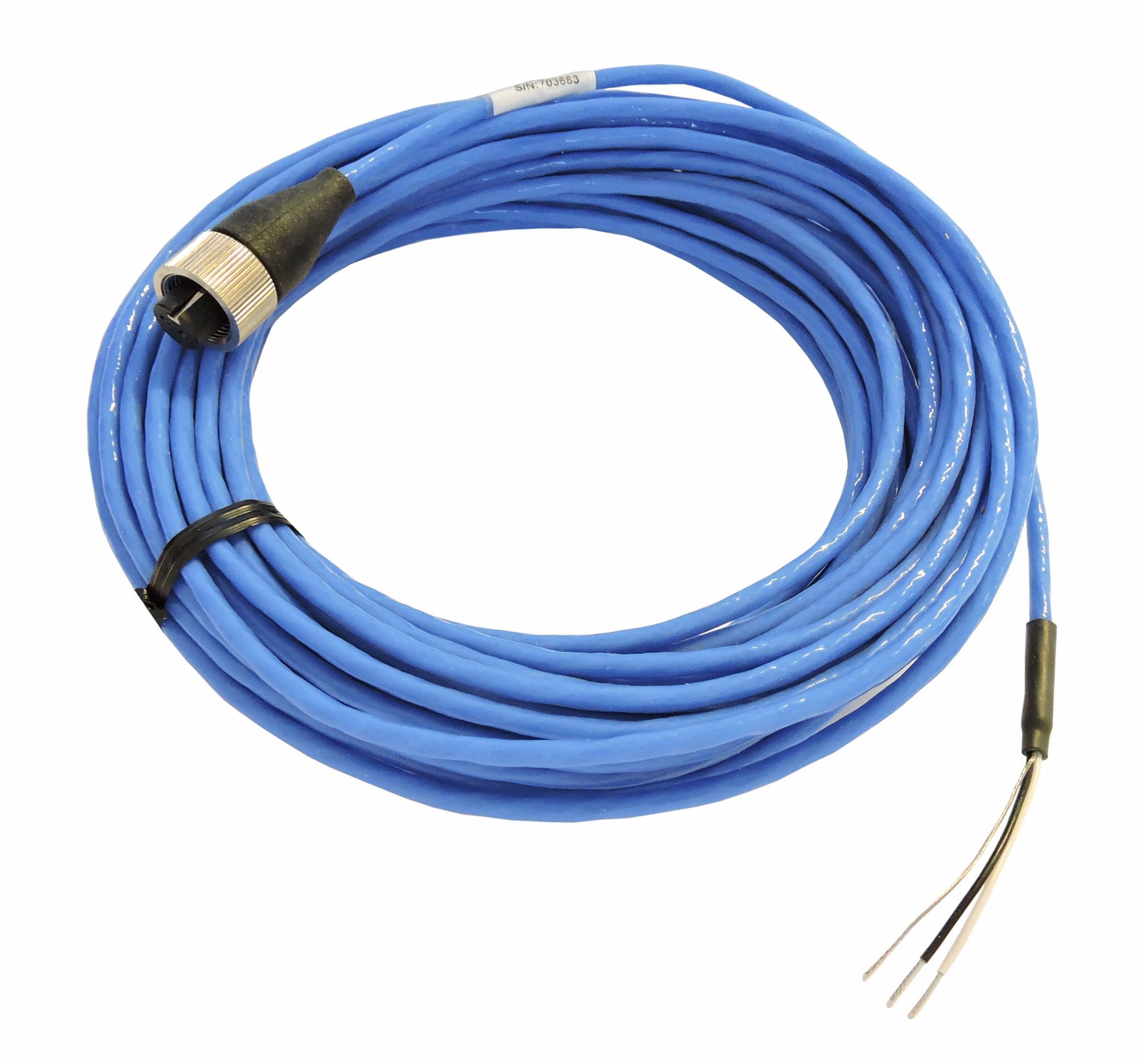 TEST PRODUCTS INTL., 2 Pin MS Connector and Flying Lead, PTFE, 2 Pin MS