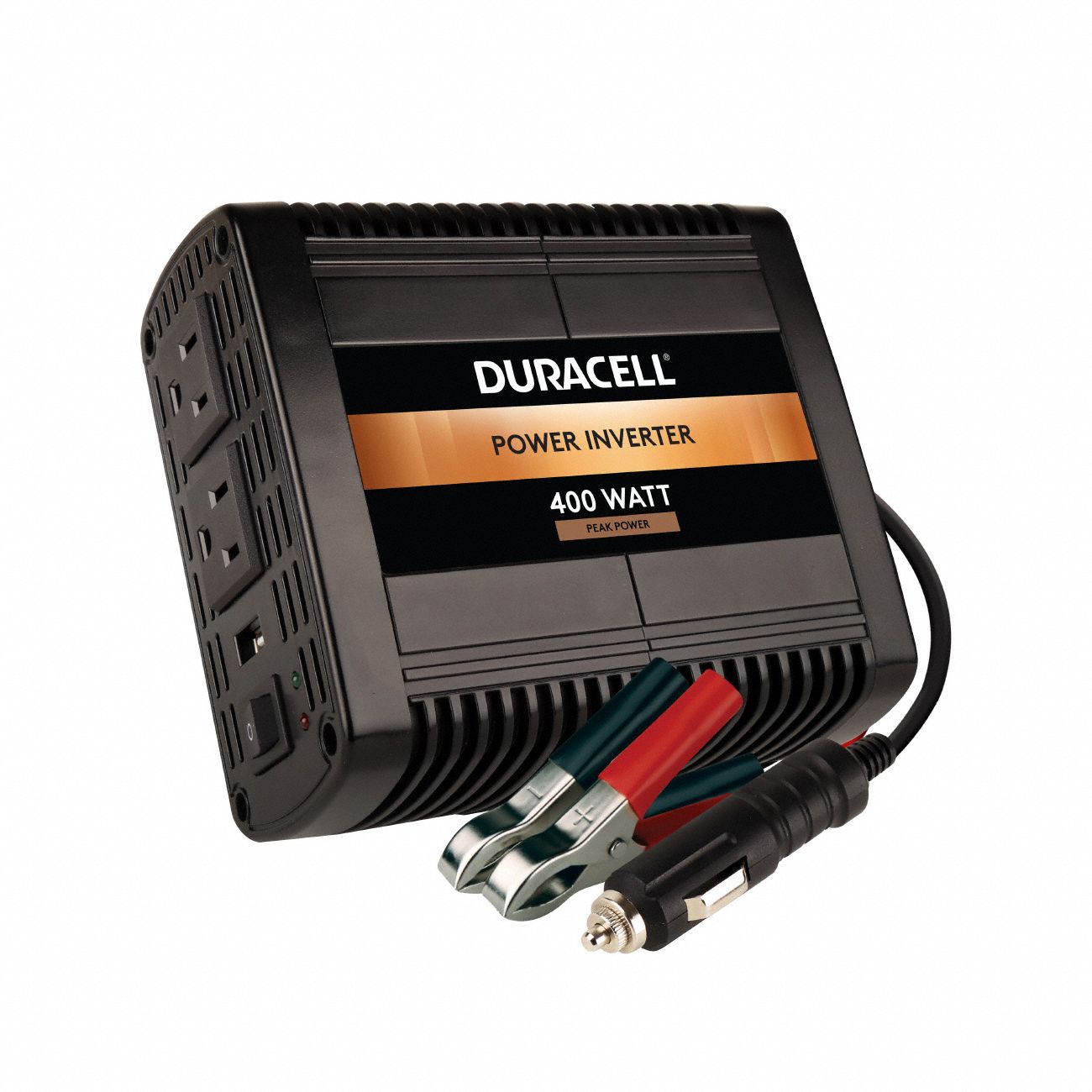 DURACELL, Modified Sine Wave, Cigarette Lighter Input Plug and Battery