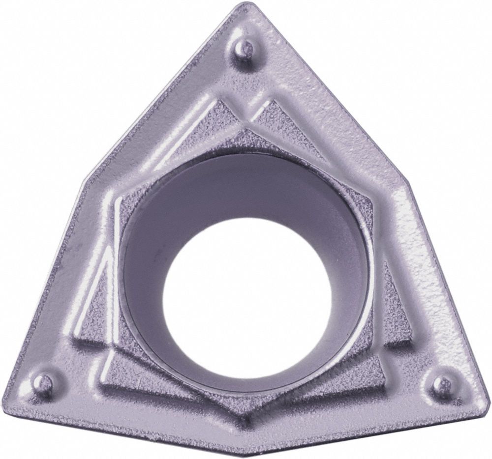 Trigon Turning Insert,PVD Carbide Grainger