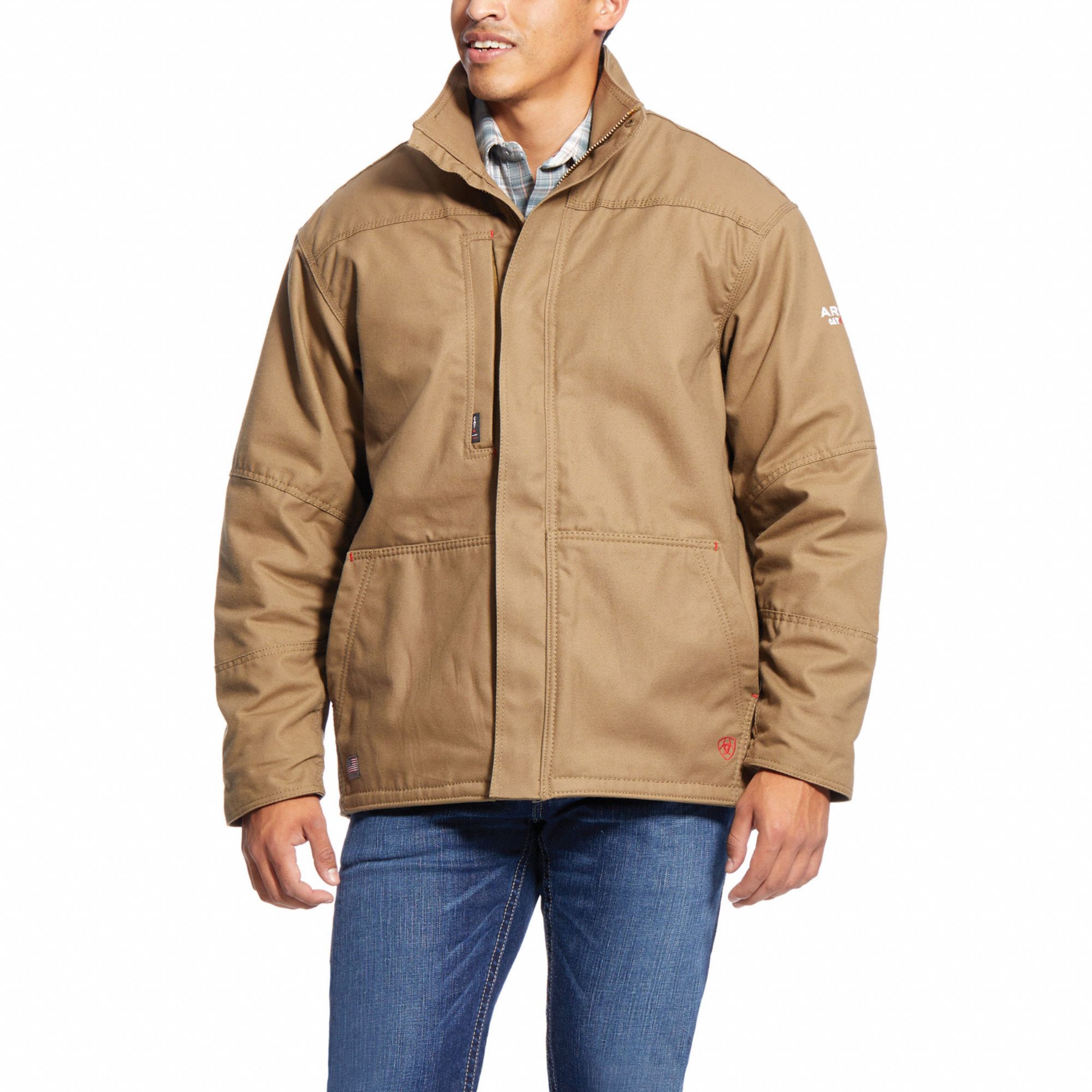 ARIAT, 4 PPE CAT, 54 cal/sq cm ATPV, FR Insulated Canvas Jacket