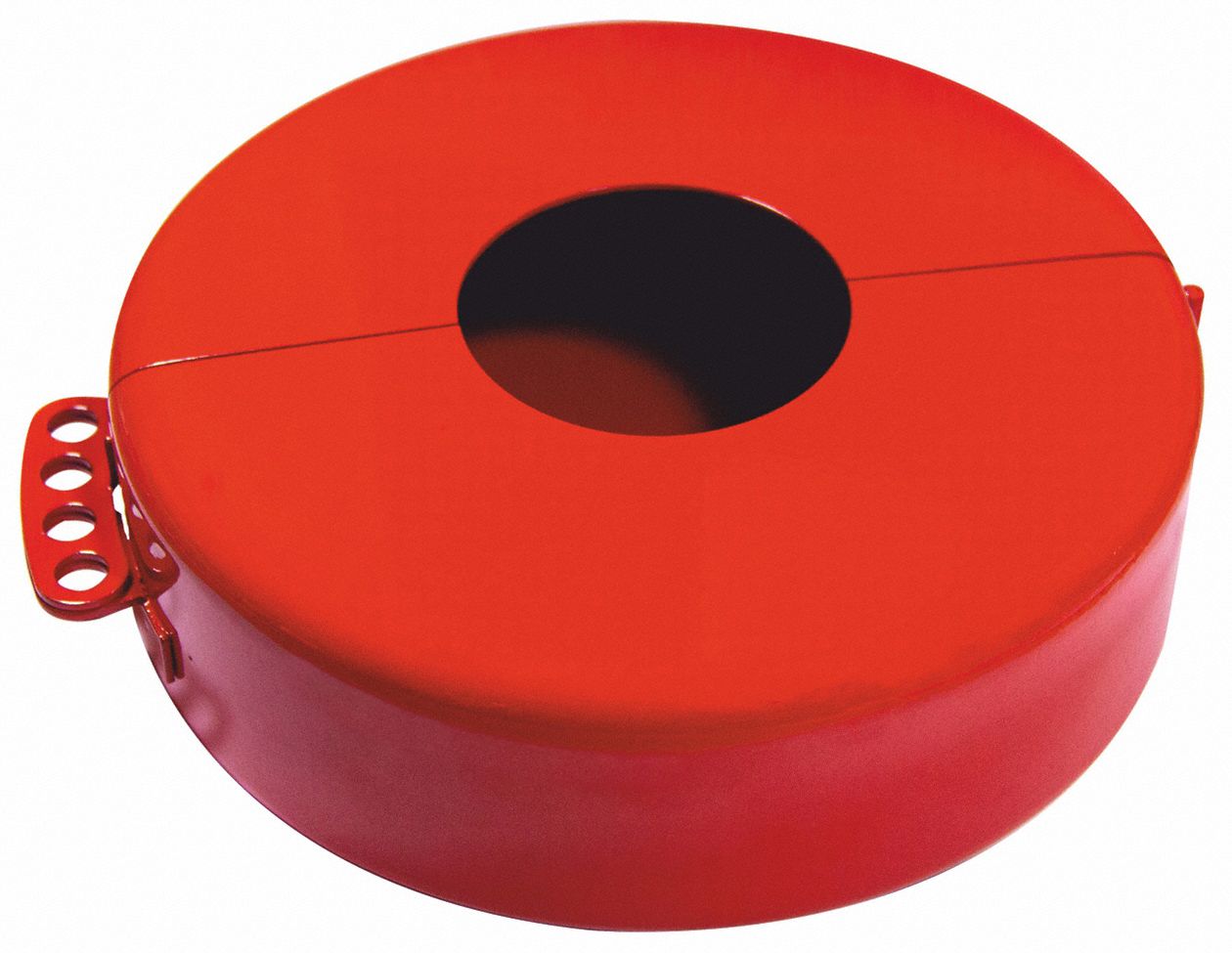 ZING, Hinged, For 2 1/2 in Max Hand Wheel Dia, Gate Valve Lockout