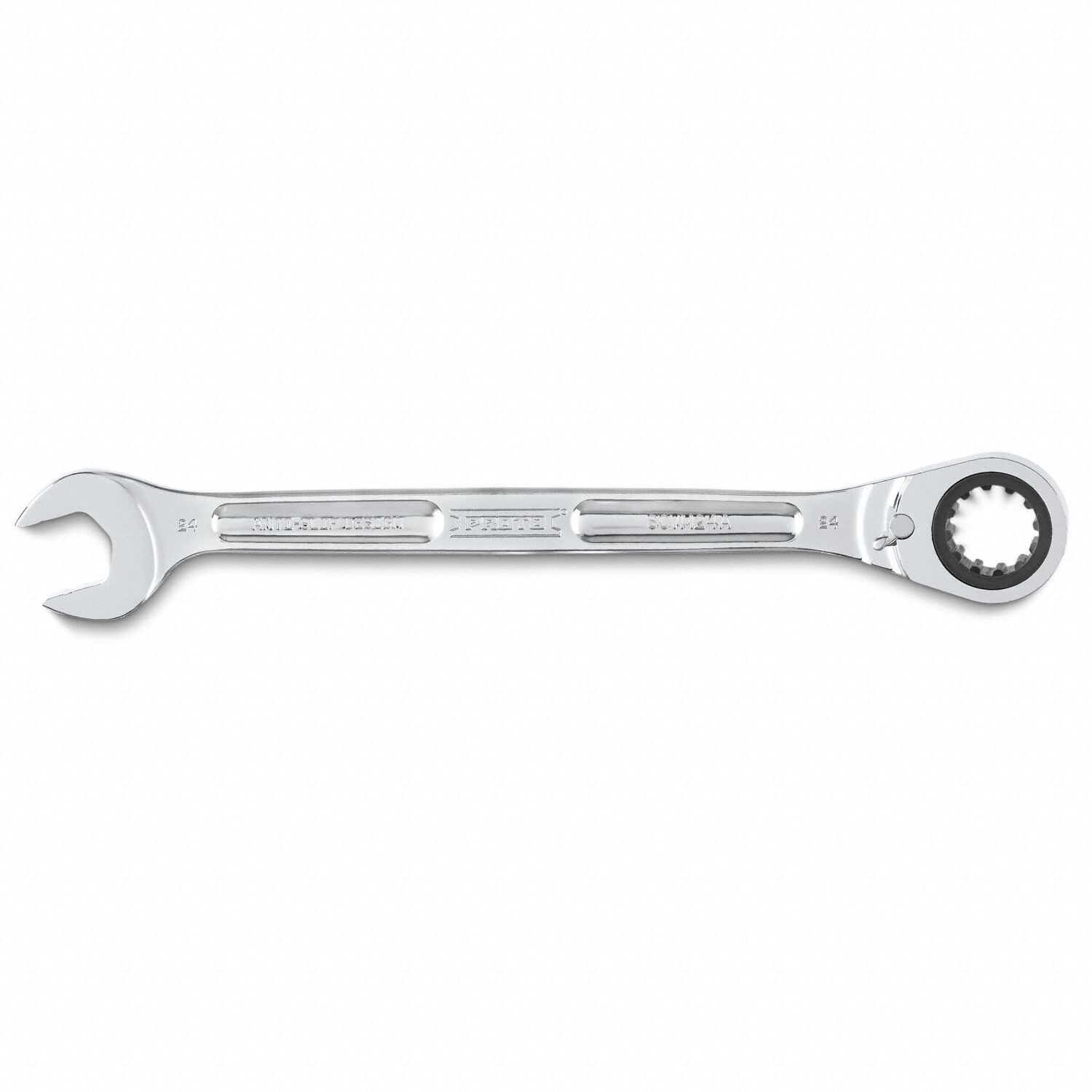 PROTO, Alloy Steel, Full Polish Chrome, Combination Wrenches 61UM11