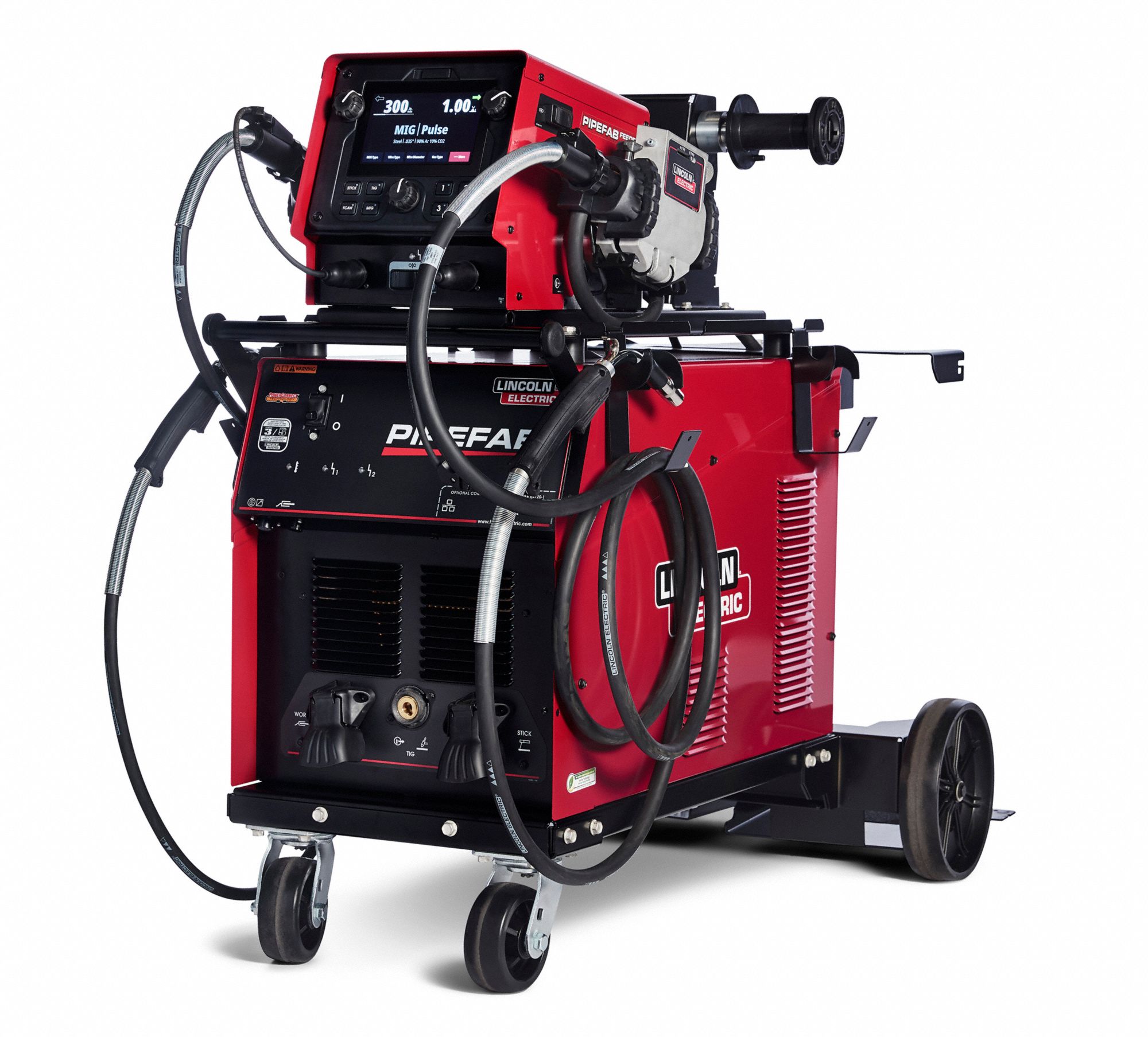 LINCOLN ELECTRIC, Pipefab, DC, Multiprocess Welder 61UY01K37341