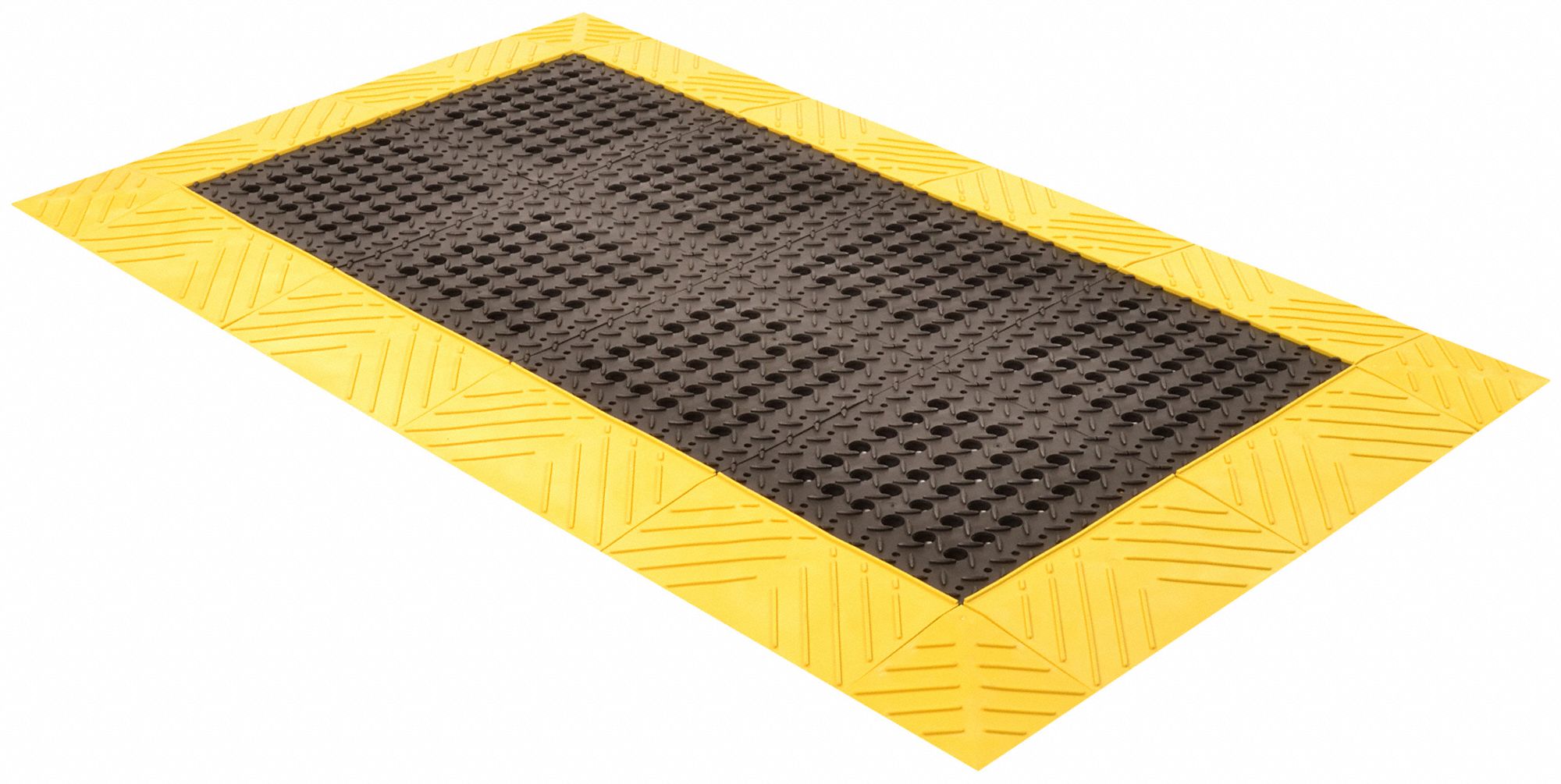 3 ft x 5 ft, 1 in Thick, Interlocking Drainage Mat 1THG3620S0035BY