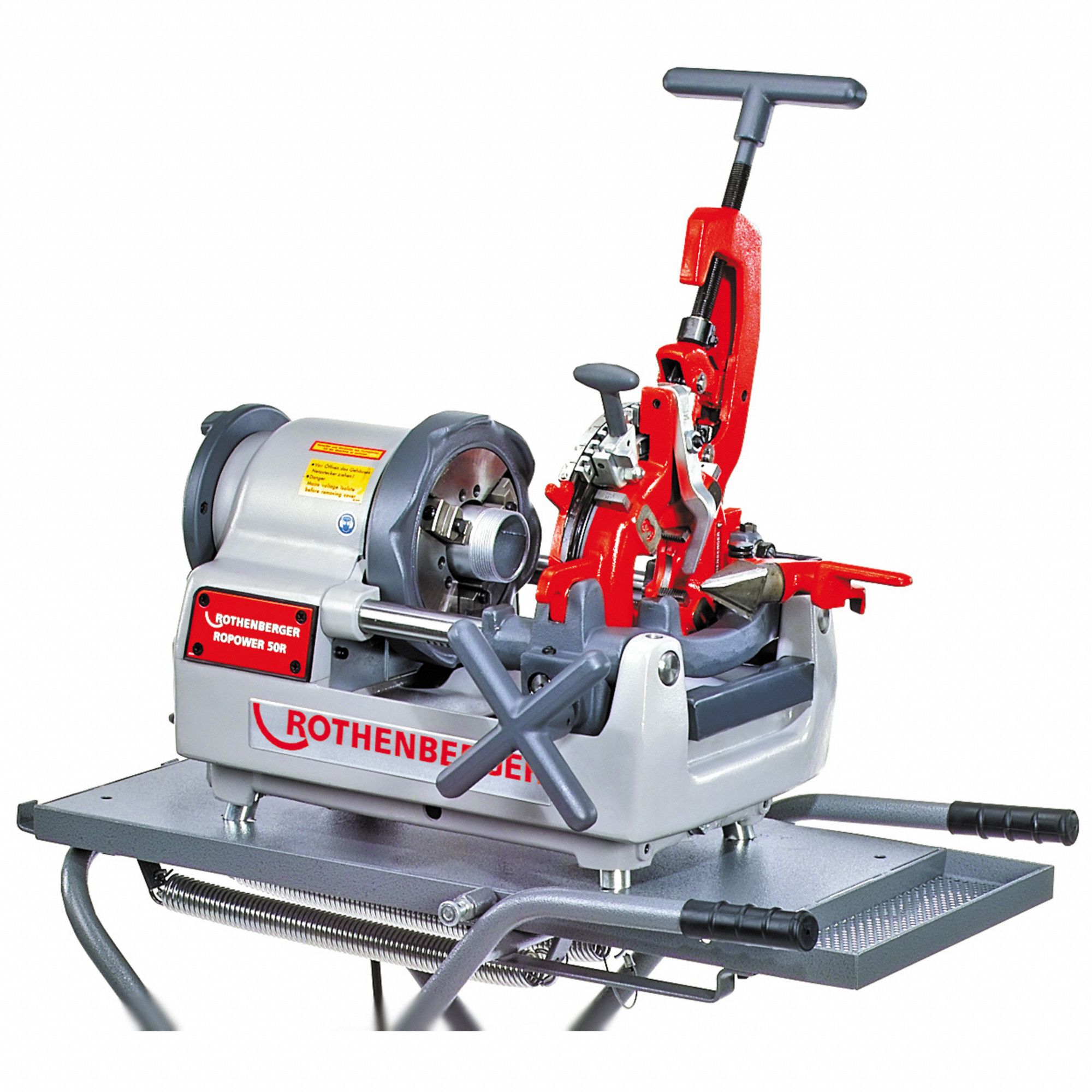 ROTHENBERGER, Ropower 50R, For 1/2 in to 2 in Pipe, Portable Pipe