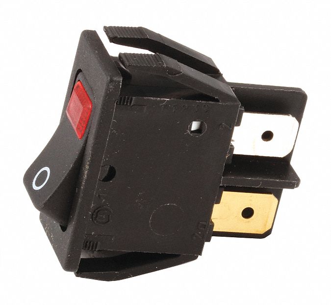 HATCO, Fits Hatco Brand, Rocker Switch, DPST, 16A, 125V 63RN1602.19
