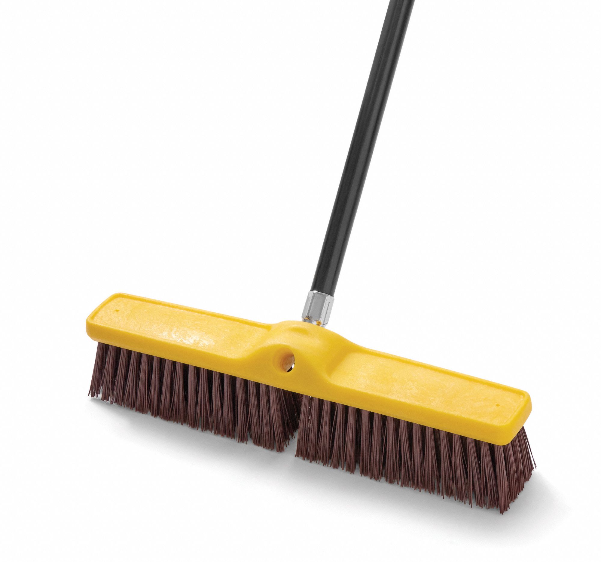 RUBBERMAID COMMERCIAL PRODUCTS Mixed Filament Push Broom Head, 18 in