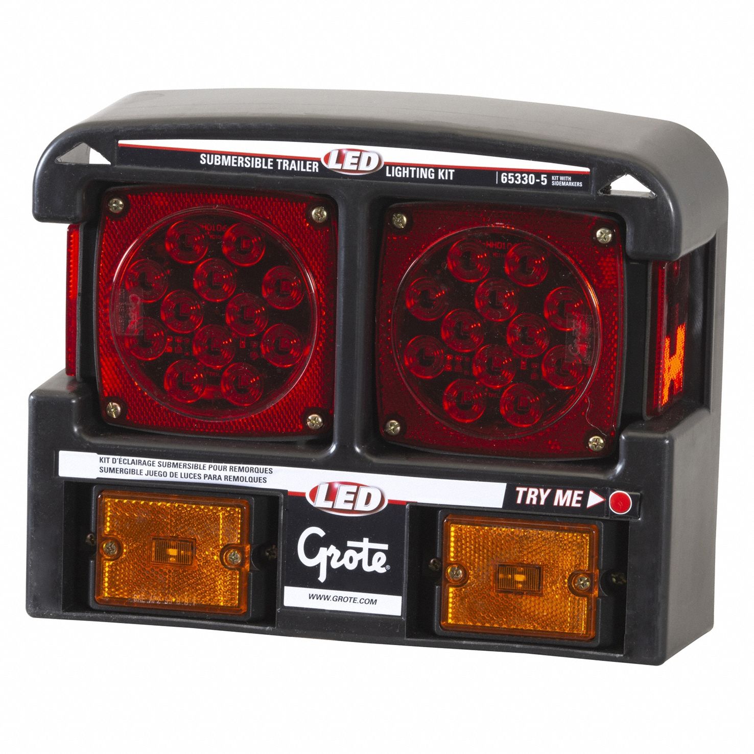 GROTE, LED, Trailer Light, Trailer Lighting Kit 2VPJ5653305 Grainger