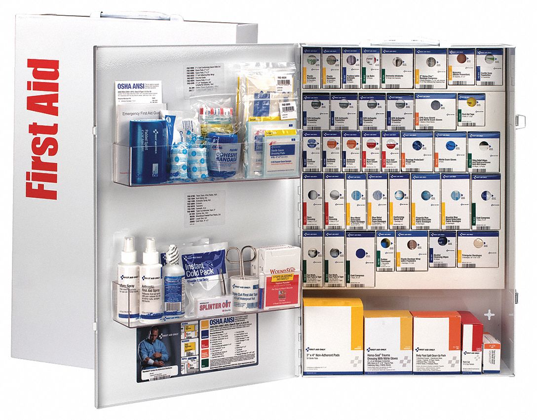 FIRST AID ONLY First Aid Metal, Industrial, 200