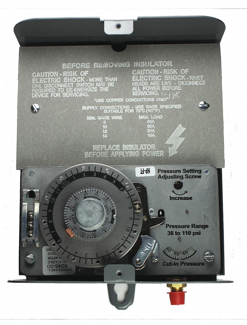 PARAGON DEFROST TIMER,120V,ADJUST DIAL,120V Parts RSC824500 8245