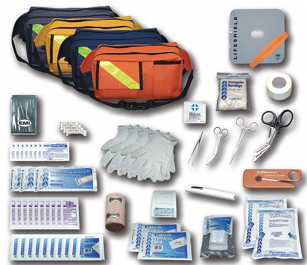EMI Emergency Medical Kit, Number of Components 75, Bulk Kit Type