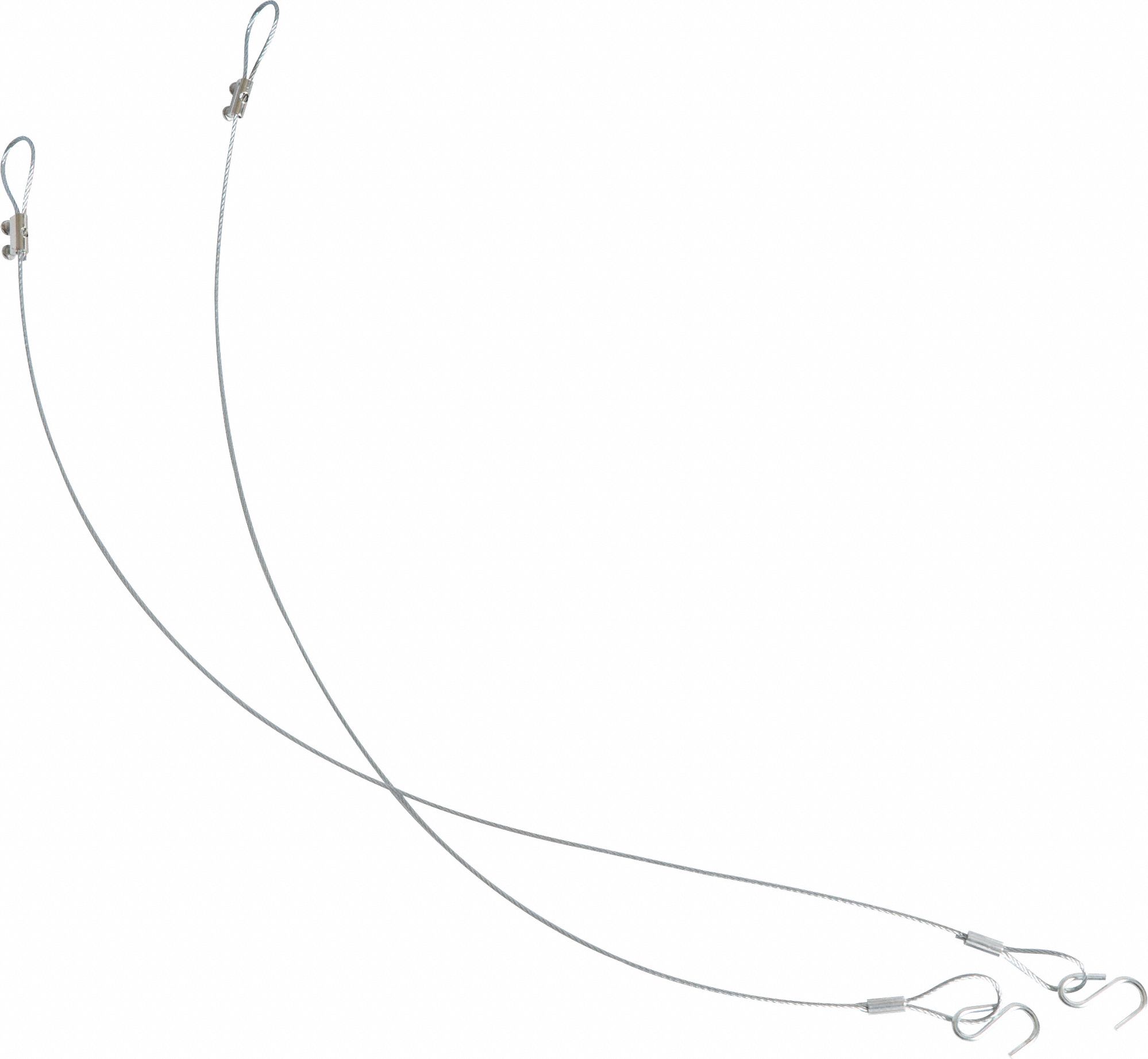 LITHONIA LIGHTING Aircraft Cable Hanging Kit For IB Series, 120 in