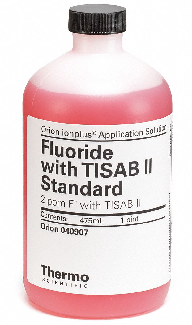 THERMO SCIENTIFIC, Fluoride, 2 ppm, ISE Calibration Standard 6AGJ1