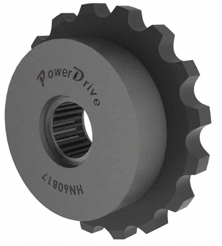 POWER DRIVE, For 35 Chain Size, Single Strand, Needle Bearing Idler