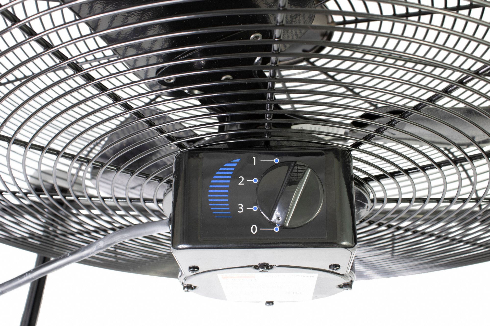 DAYTON LightDuty QuietDesign Industrial Fan 24 in Blade Dia, 3