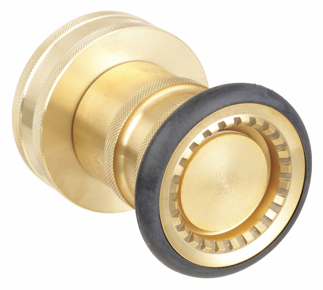 Adj Gallonage, Fog, Fire Hose Nozzle 6AKC36AKC3 Grainger