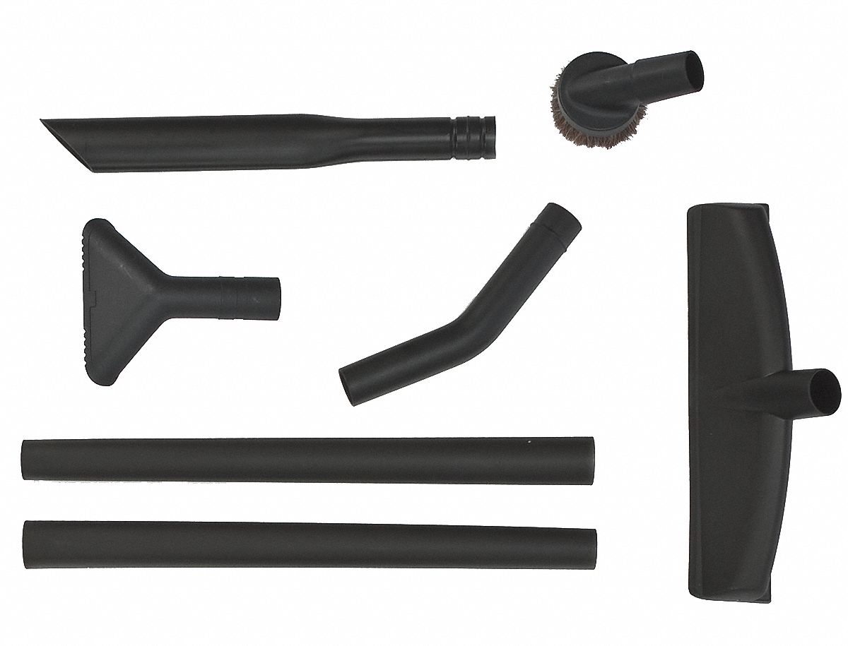 DAYTON Shop Vacuum Accessory Kit, For Hose Diameter 11/2" 6AKY5