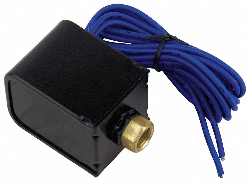 GRAINGER APPROVED Pressure Switch, 375 psi Open (PSI), Opens On High