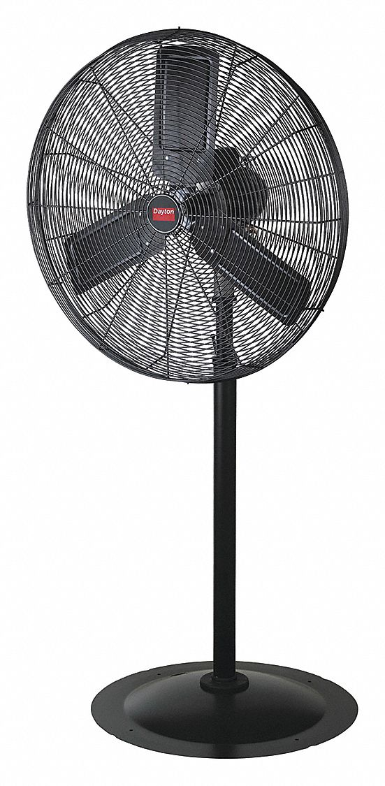 DAYTON, 24 in Blade Dia, 2 Speeds, LightDuty Industrial Fan 6ALE86ALE8 Grainger