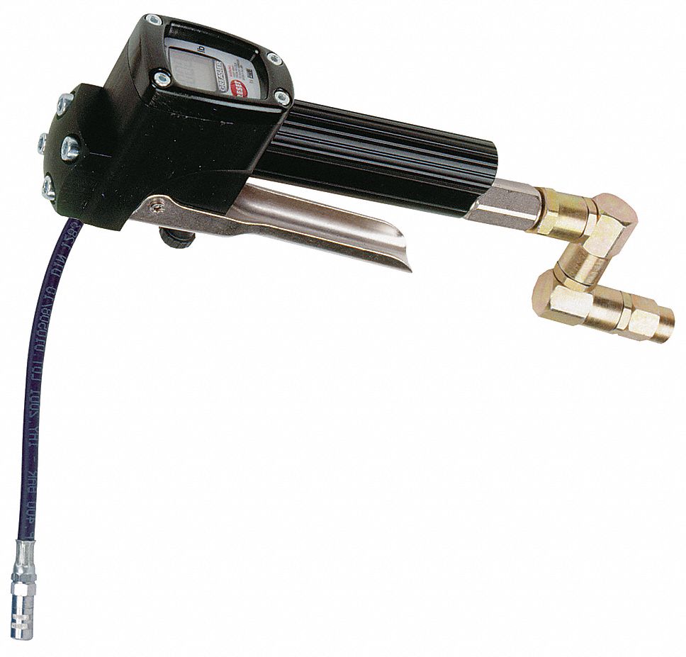 LIQUIDYNAMICS INC. Grease Meter, oz/lb Dial Graduation, 7,800 psi