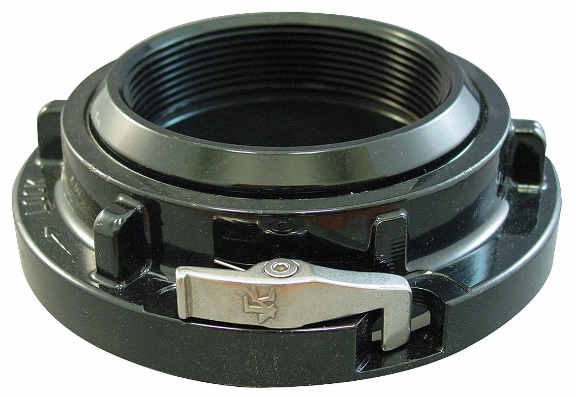 MOON AMERICAN Fire Hose Adapter, Rocker Lug, Fitting Material Aluminum