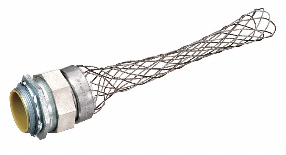 HUBBELL WIRING DEVICEKELLEMS Liquid Tight Conduit Grip, Steel Fitting
