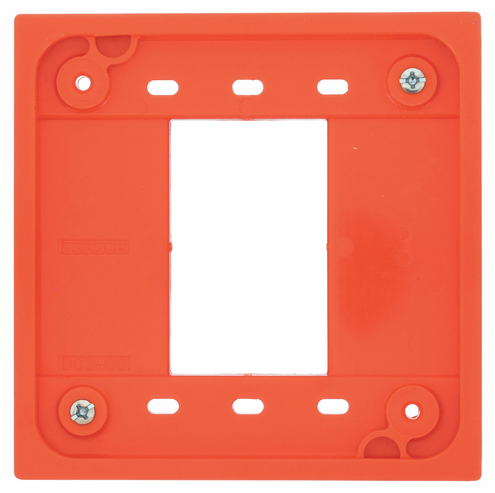 Orange, For Use With 1 and 2 Gang Device Boxes, Adapter Plate 6C588HBL4APO Grainger
