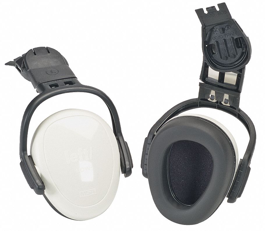 MSA Ear Muffs, Hard Hat Mounted, 21dBA, PR 6CCY210087439 Grainger
