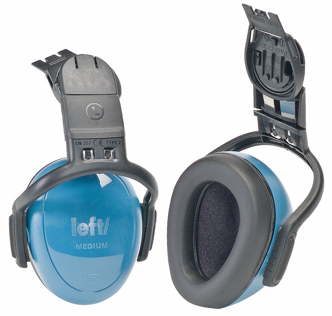 MSA Ear Muffs, Hard Hat Mounted, 25dBA, PR 6CCY310087429 Grainger