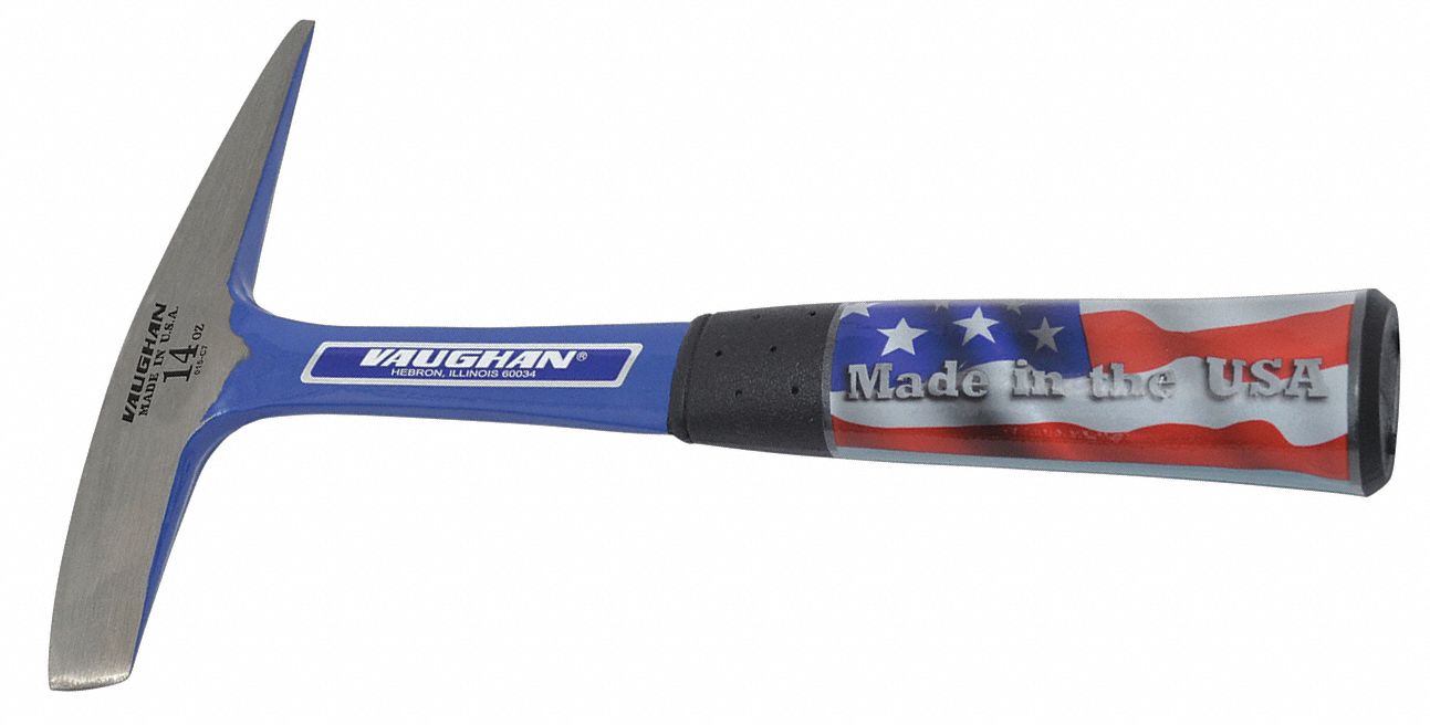 VAUGHAN Welders Chipping Hammer, 14 oz, Steel 6CLP4RWC14 Grainger